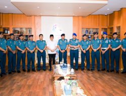 Danlanal Palu Bersinergi dengan Pemprov Sulteng Siap Lindungi Laut dari Ilegal Fishing