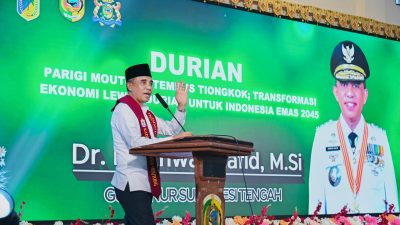 Gubernur Inginkan Parigi Moutong Jadi Lumbung Durian Dunia