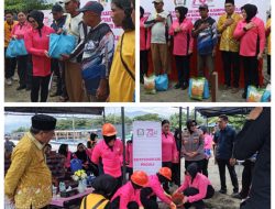 Yayasan Kemala Bhayangkari Sulteng Lakukan Ground Breaking Pembangunan MCK di Kampung Nelayan Talise