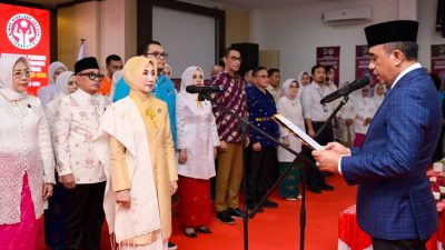 Gubernur Sulteng Kukuhkan Pengurus Dekranasda, Dorong Penguatan UMKM dan Industri Kreatif