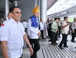 Gubernur dan Wagub Sulteng Sambut Menko AHY di Bandara Mutiara Sis Aljufri Palu
