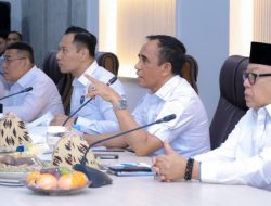 Dihadapan Menko AHY, Gubernur Tegaskan Sulteng Siap Menjadi Jantung Konektivitas Nasional